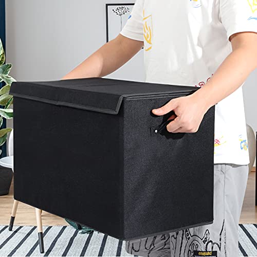 Large Flip-Top Lid Collapsible Toy Box Storage Y631