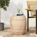 Lightweight Concrete Outdoor Side Table S66570