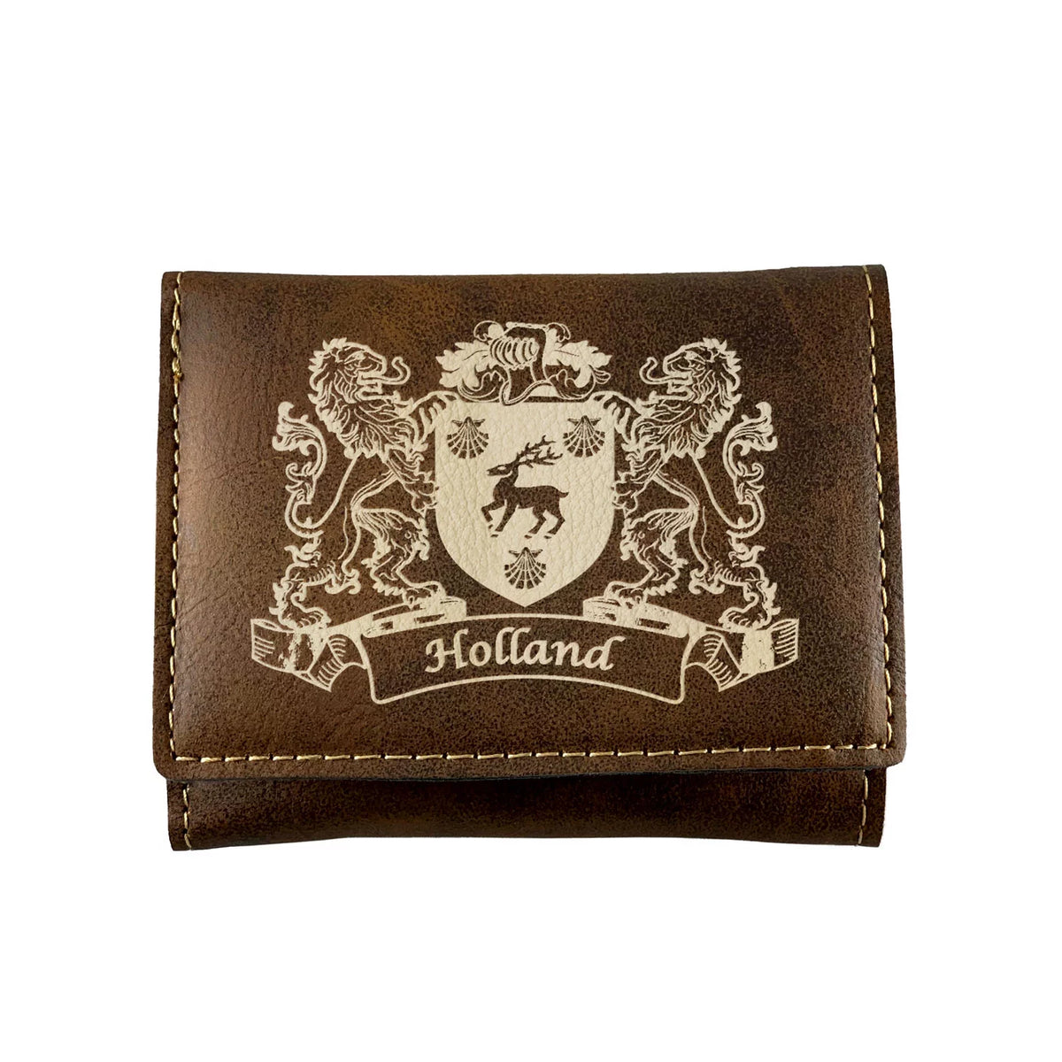 Irish Coat of Arms Leather Wallet Y132776