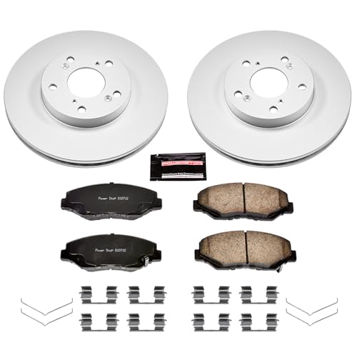Front OE Replacement Brake Rotors and Ceramic Brake Pads F461483