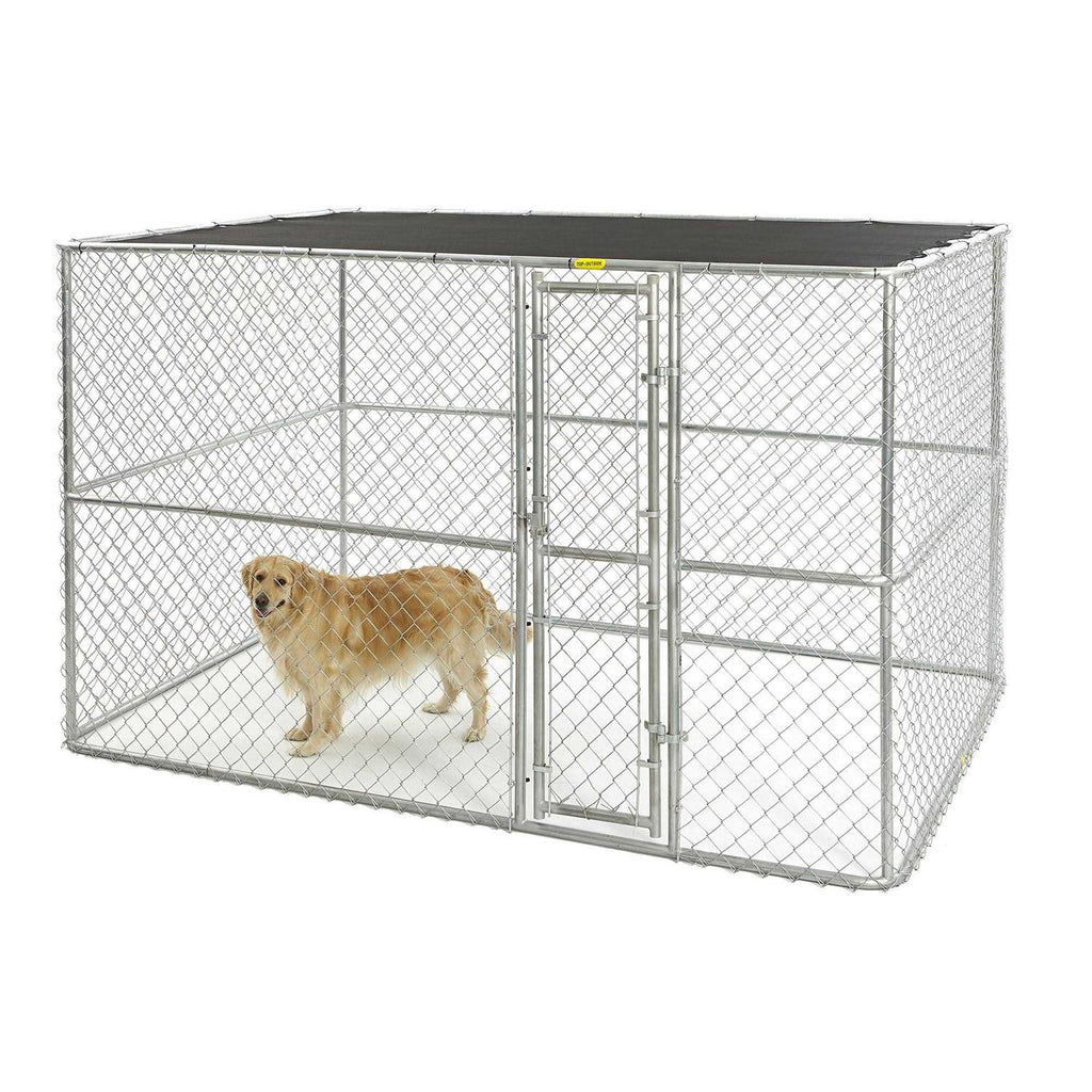 Portable Chain Link Dog Kennel Y18605