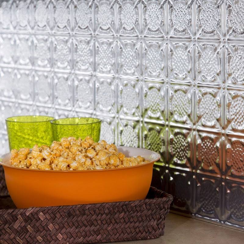 Brushed Aluminum Backsplash Kit O580