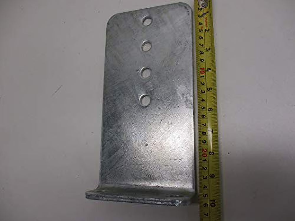 5" by 10" Galvanized Pontoon Boat Trailer Bunk Bolster L Brackets L9737