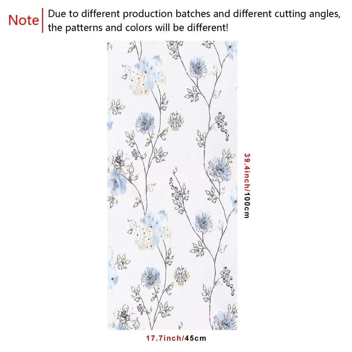 Green Plant Retro Leaf Flower Waterproof Peel And Stick Wallpaper W409698