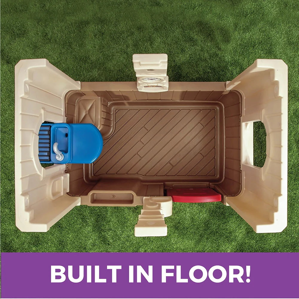 Brown Plastic Kids Playhouse J71748
