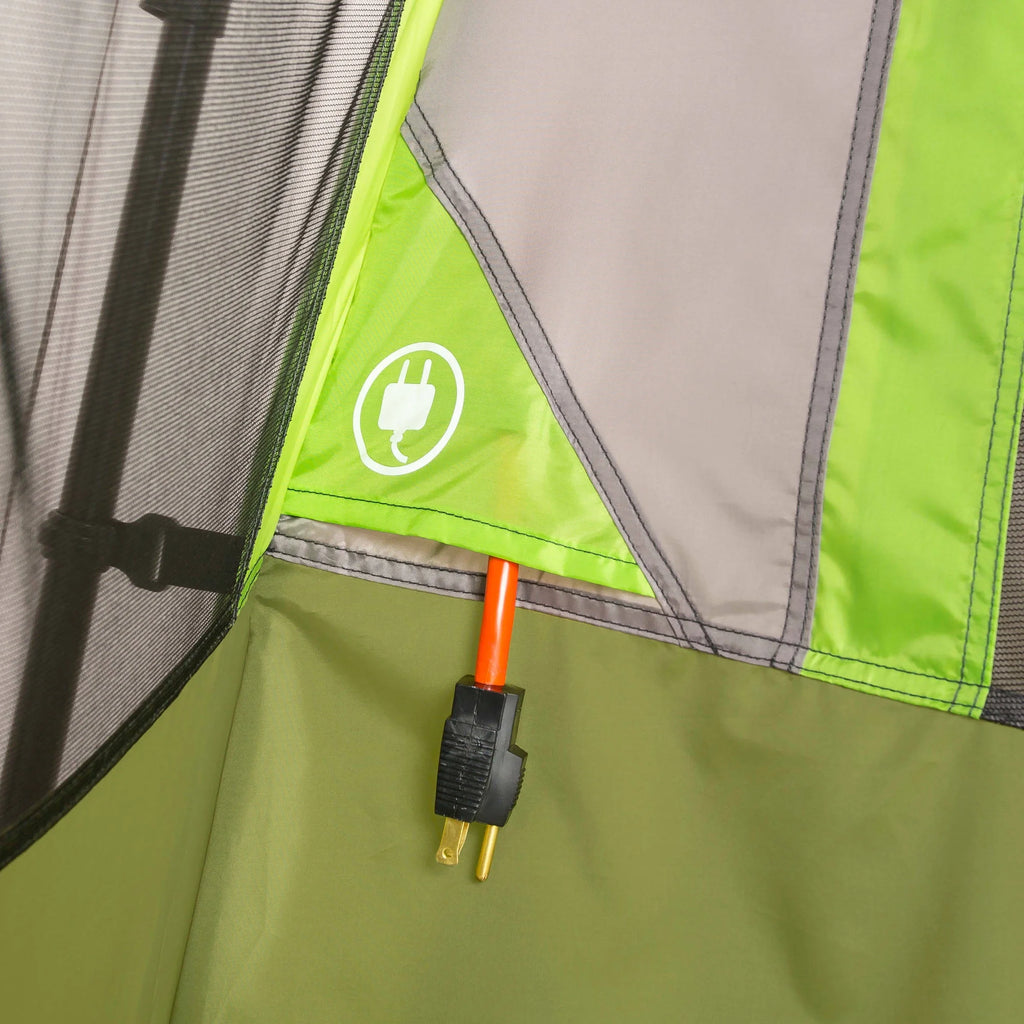 14' x 13.5' 9 Person 2 Room Instant Cabin Tent with Screen Room I423991