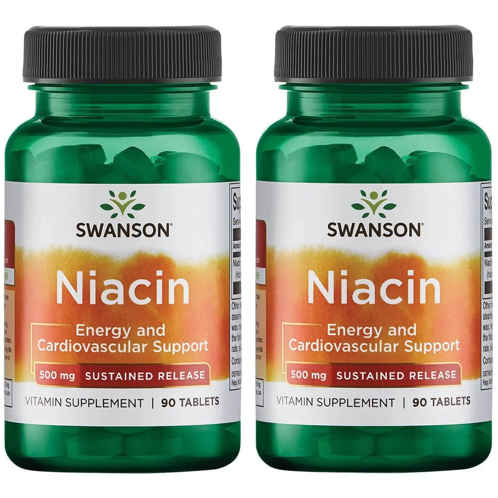 Niacin 500 mg 90 Tabs 2 Pack G431366