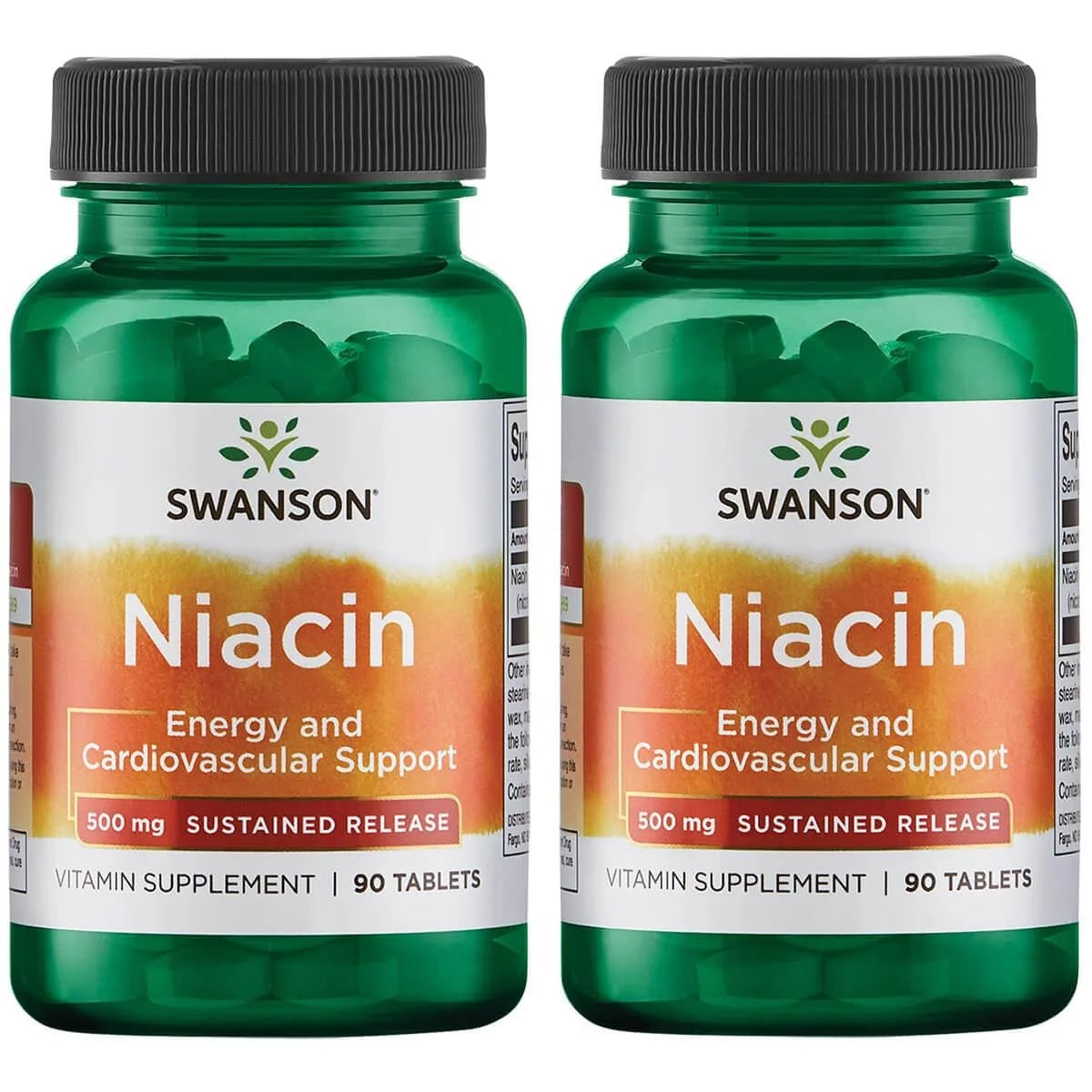 Niacin 500 mg 90 Tabs 2 Pack G431366
