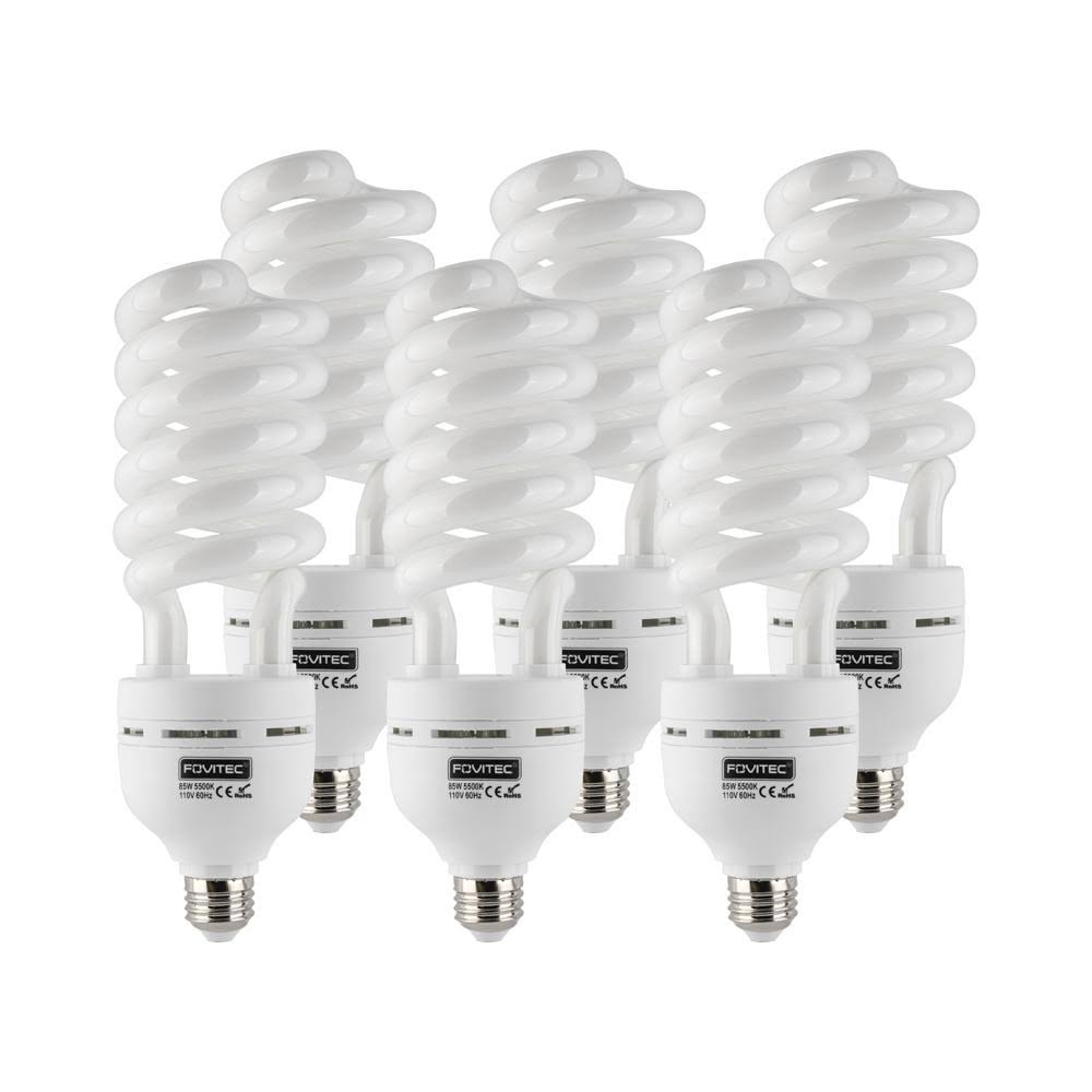6X 85 Watt Daylight Fluorescent Light Bulb B34532