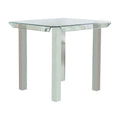 Glass Top Counter Height Dining Table Q90758