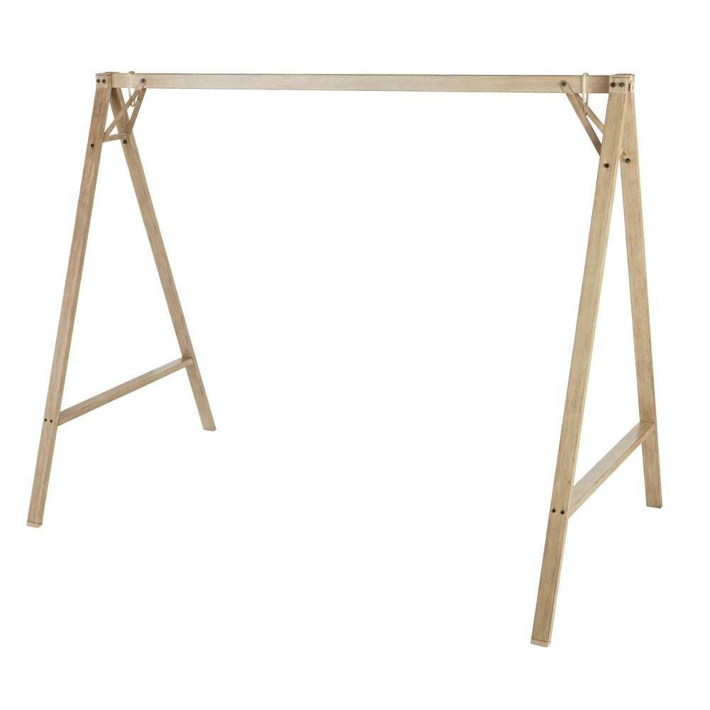Cane A-Frame Outdoor Patio Swing X488671