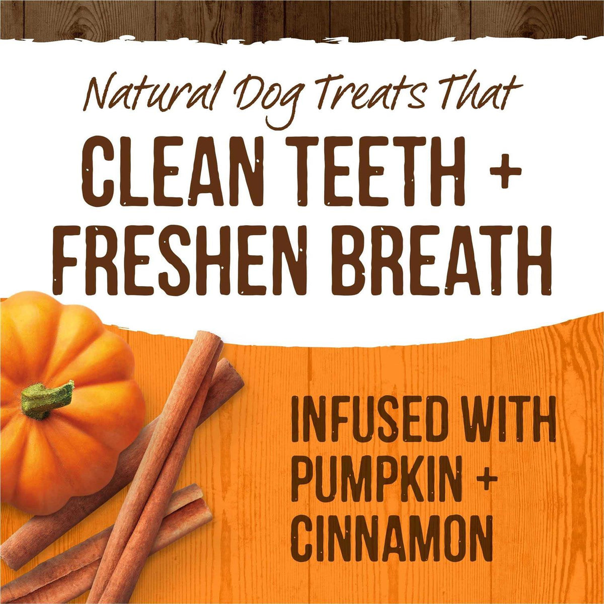 Fresh Kisses Pumpkin Cinnamon Dog Treats D85760