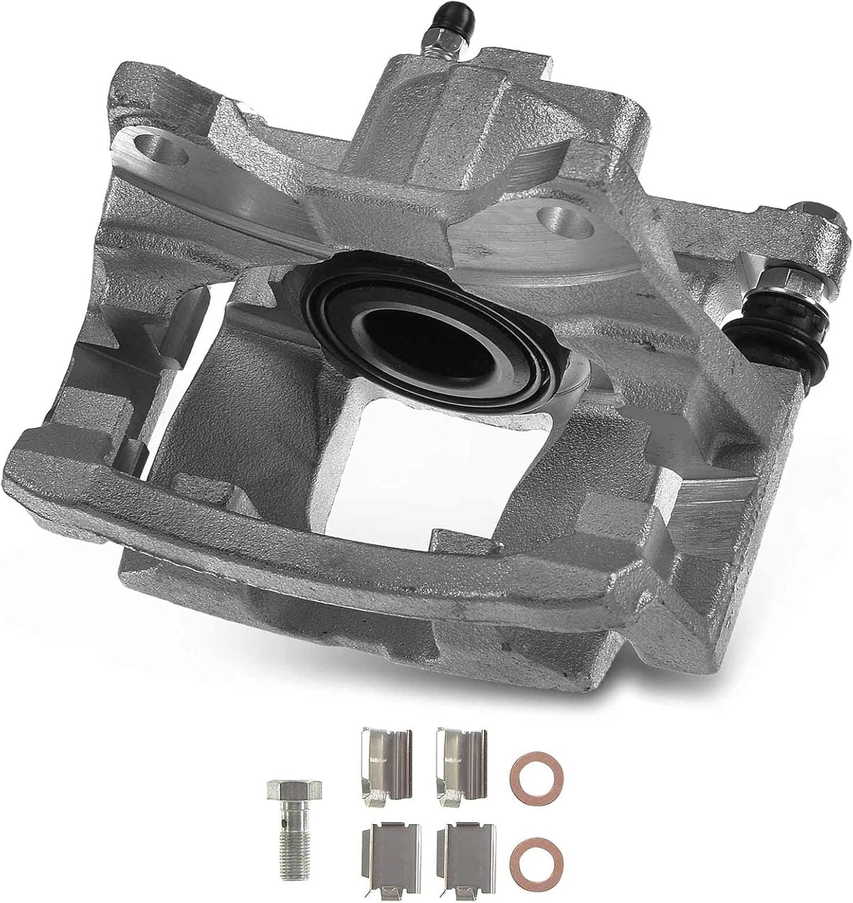 Disc Brake Caliper Assembly with Bracket Rear Side 2-PC F812189