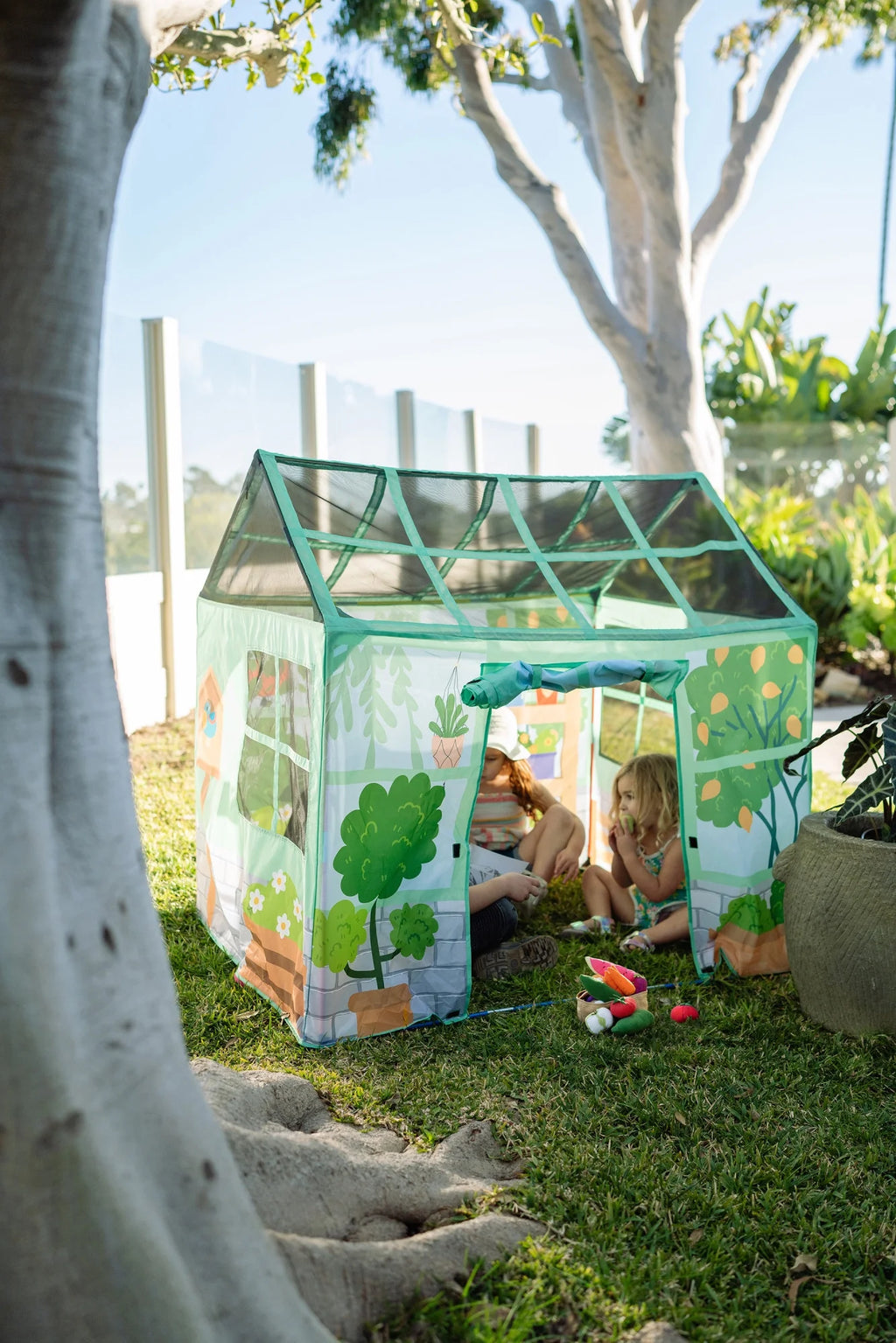 Greenhouse Play House Kids Indoor/Outdoor Play Tent O15898