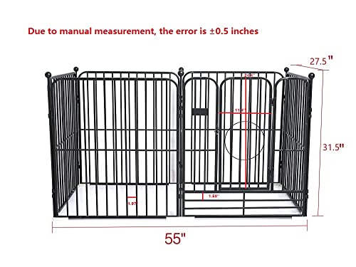 White Heavy Duty Dog Playpen P50974