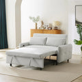 2-Seater Pull-Out Sofa Bed with Adjustable Backrest and USB Port N60653