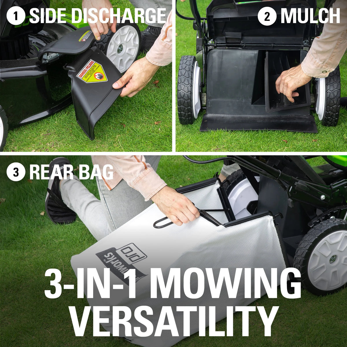 80V 21 Push Mower with 4Ah Battery & Charger F170524