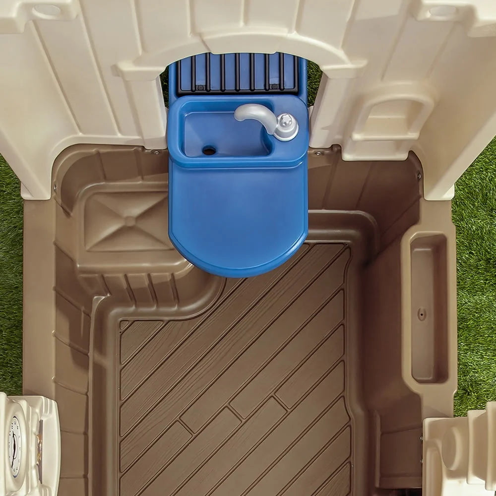 Brown Plastic Kids Playhouse J71748