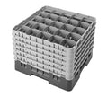 Navy Blue 25 Compartment Glass Rack Q106