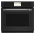 30 in. Smart Single Electric Wall Oven with Convection and Self Clean in Matte Black R430