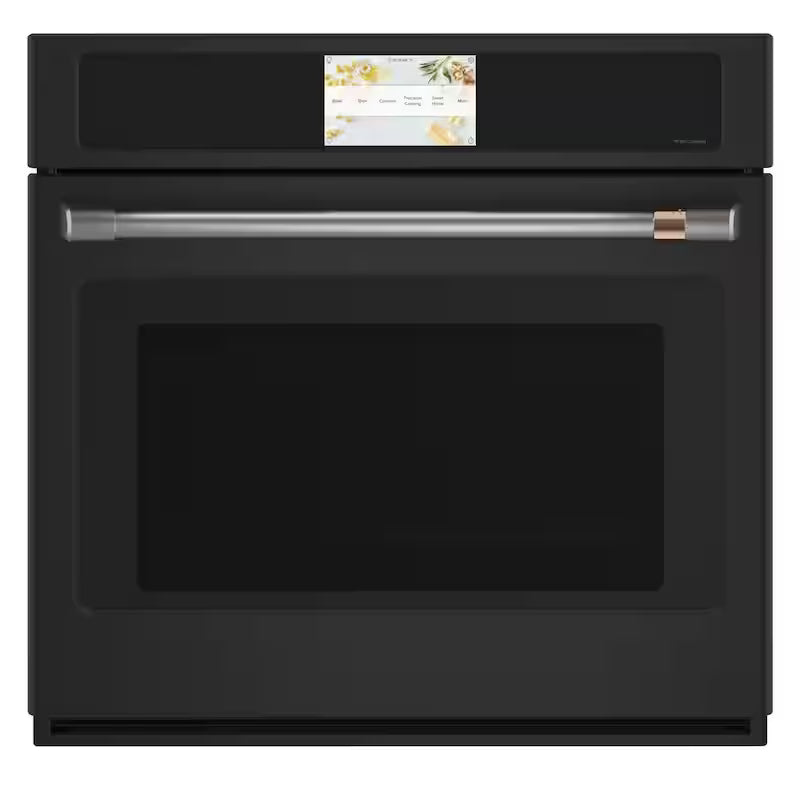 30 in. Smart Single Electric Wall Oven with Convection and Self Clean in Matte Black R430