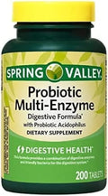 Probiotic Multi-Enzyme Digestive Formula Tablets 200 Count K956089
