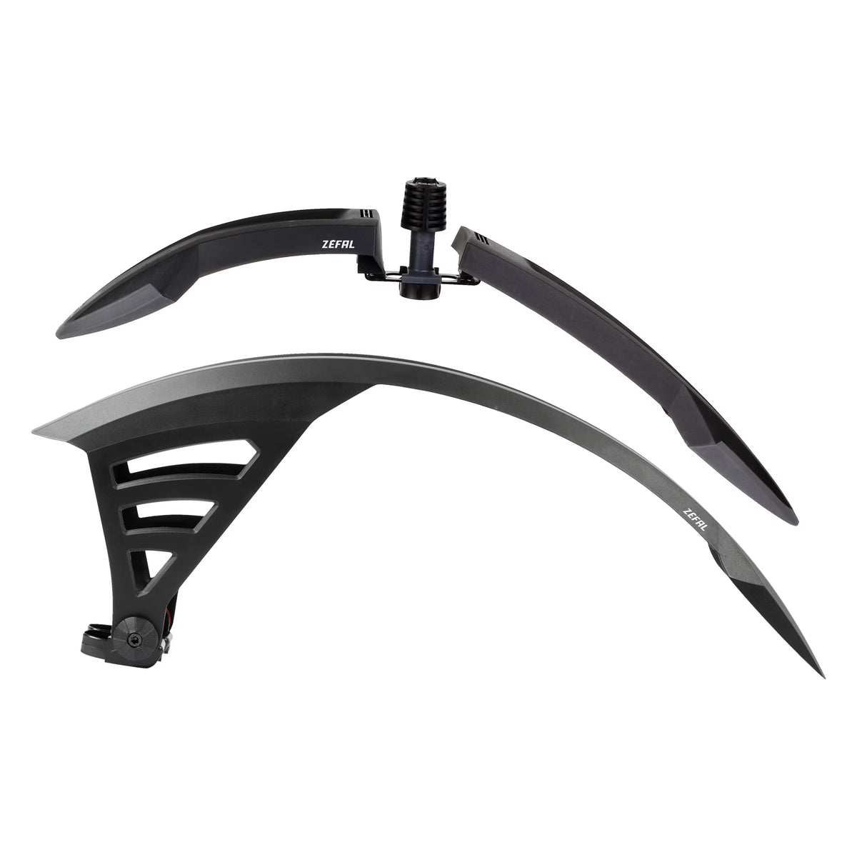 Front + Rear Mountain Fender Set Black J604101