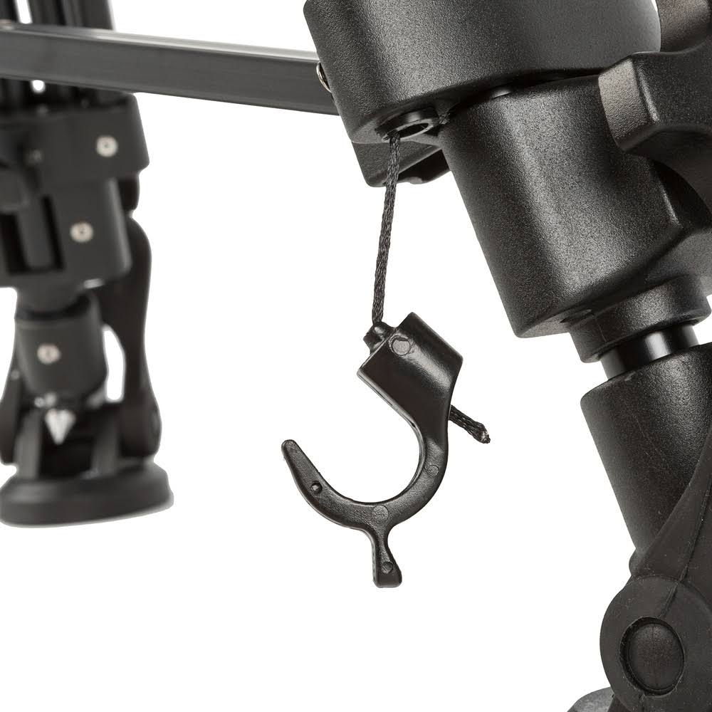 2 Stage Aluminum Tripod with Fluid Pan / Tilt Head L206