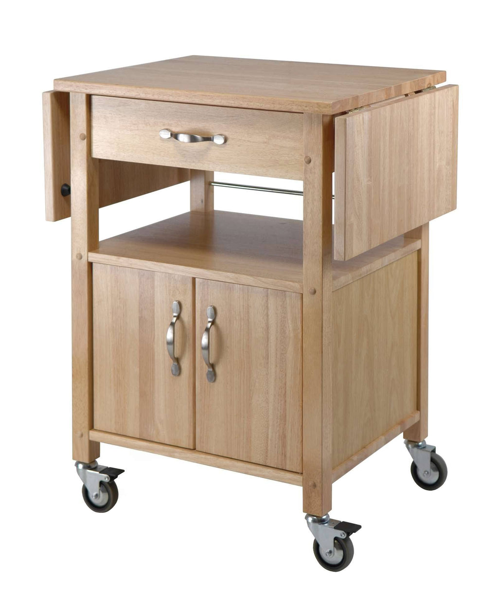 Drop-Leaf Kitchen Cart J194