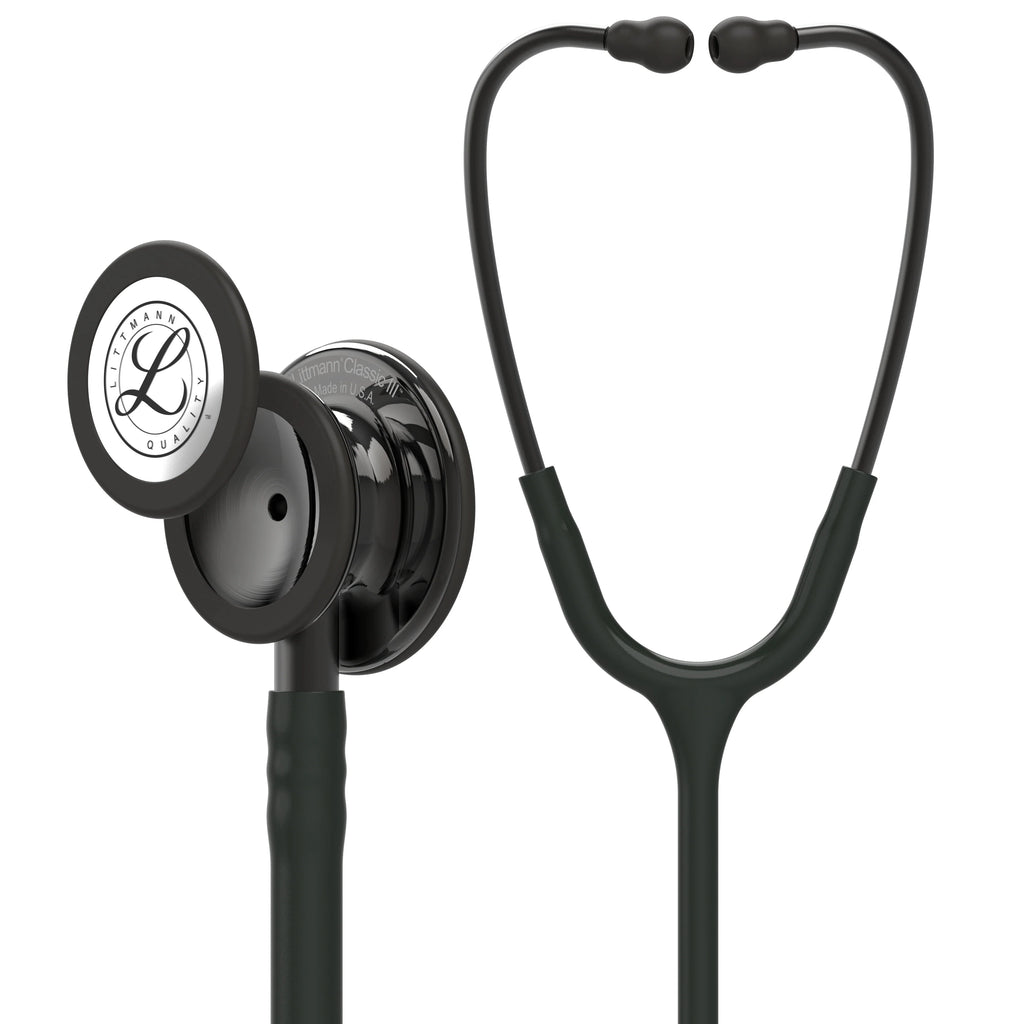 Black Tube 27 inch Stethoscope D4290