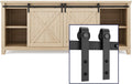 6.6FT Double Sliding Barn Hardware Kit for TV Stand, Closet, Window B55607