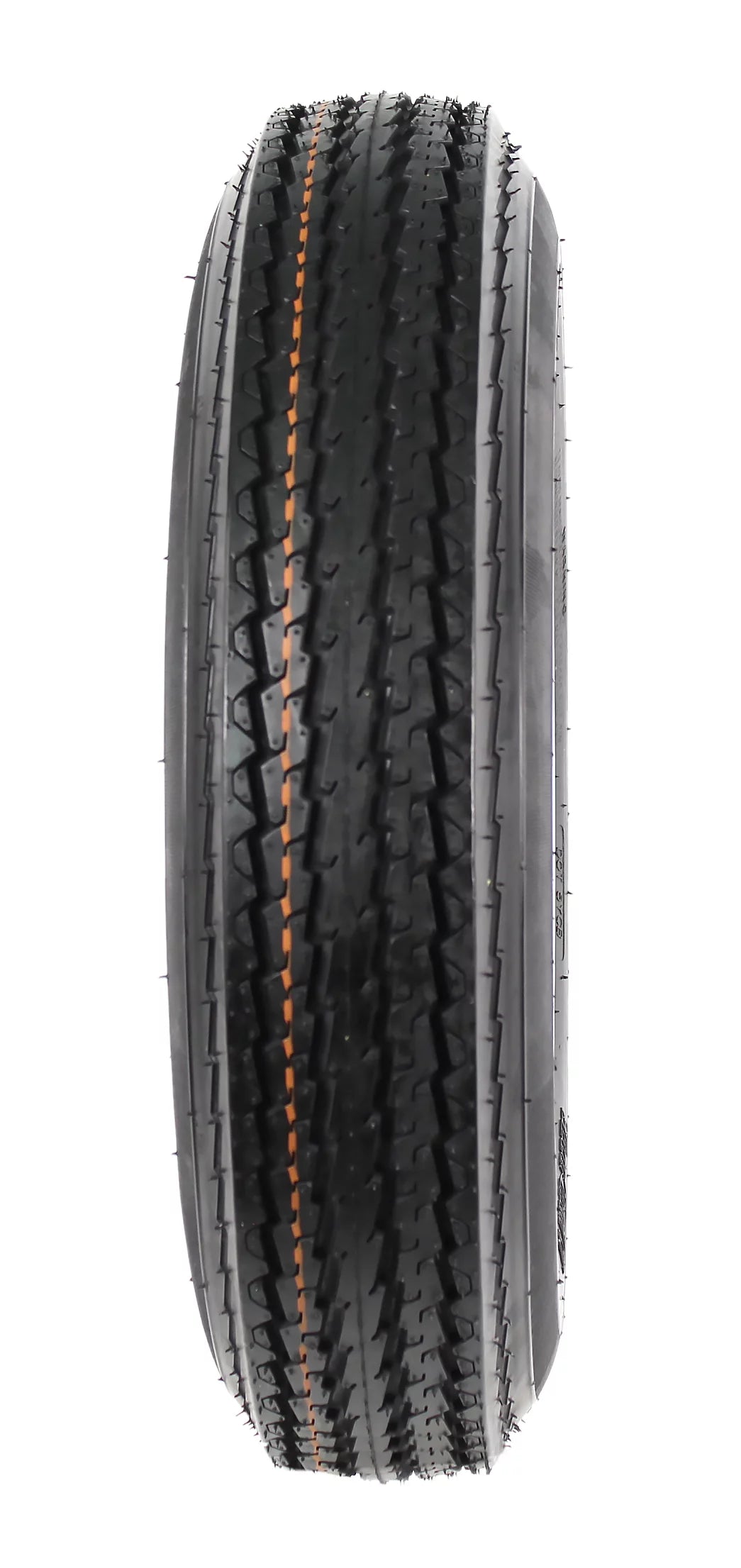 Two Trailer Tires On Rims 5.30-12 5 Hole White Spoke A807280