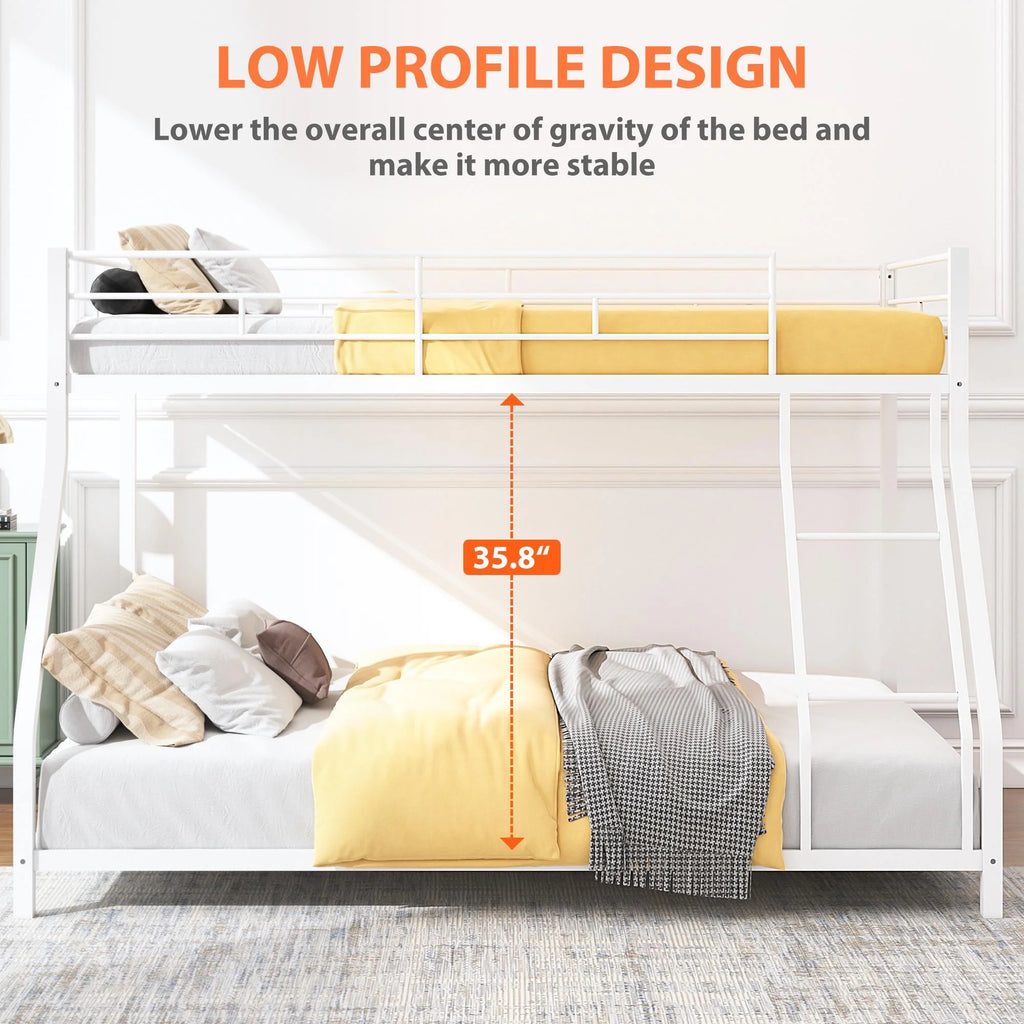 Twin Over Full Heavy-duty Metal Bunk Bed A27314