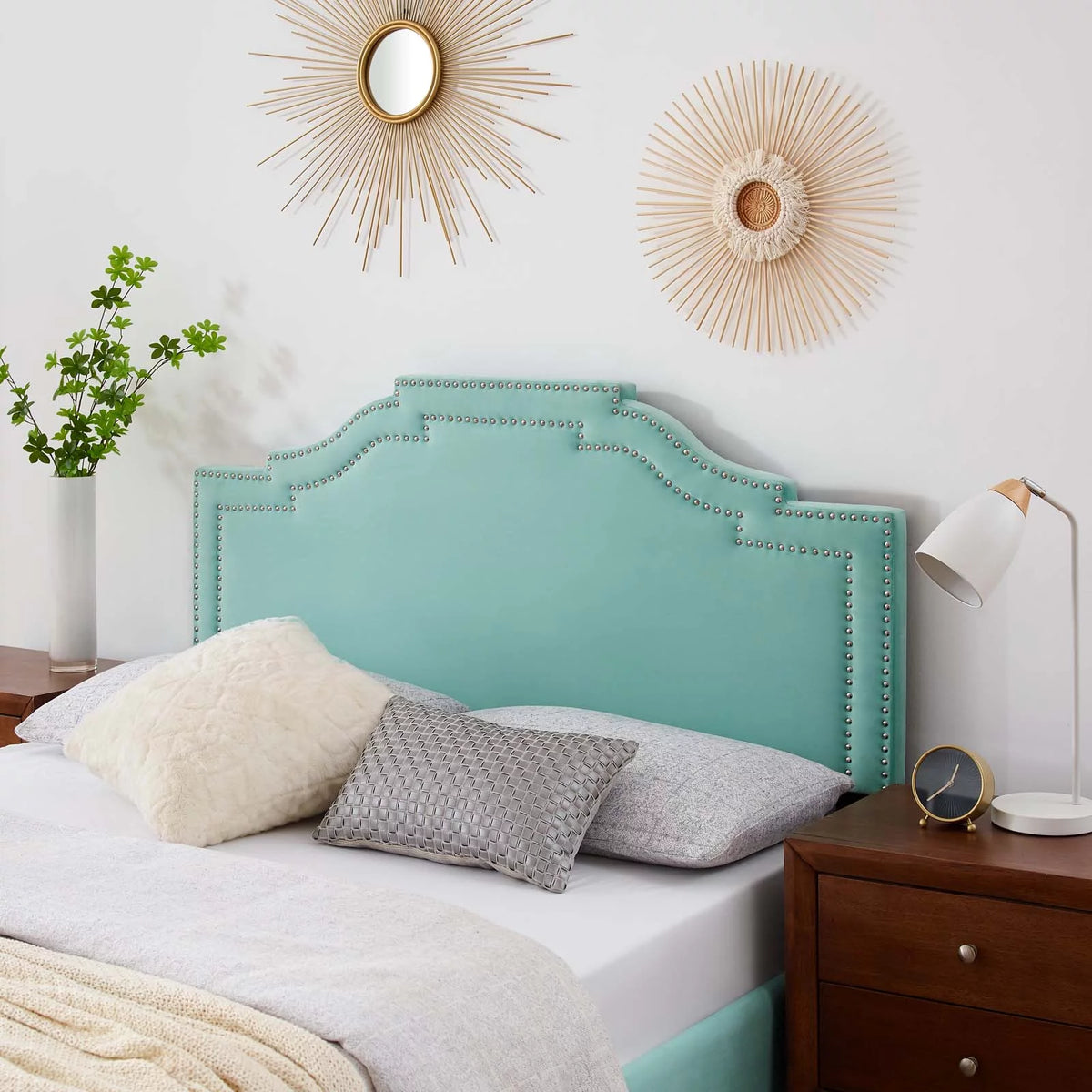 Twin Performance Velvet Headboard C535833