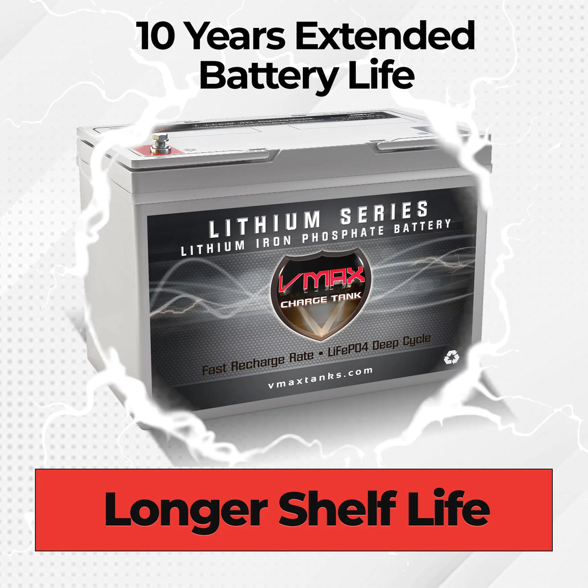 12V 55AH LiFePO4 Lithium Battery with BMS C5003