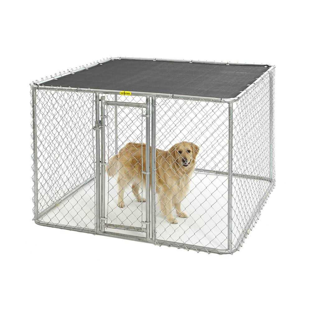 Portable Chain Link Dog Kennel Y18605