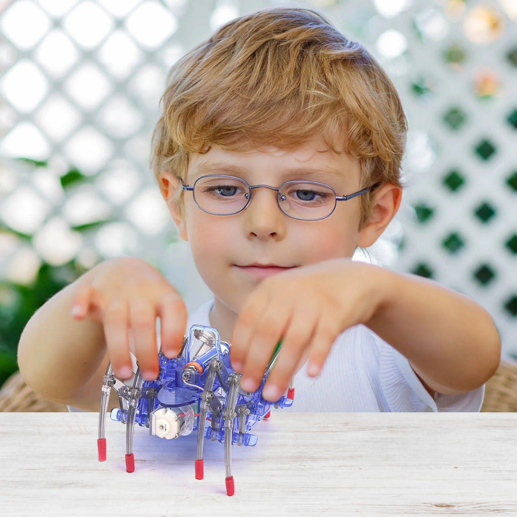 Electric Spider Robot DIY Assembly Toy P544