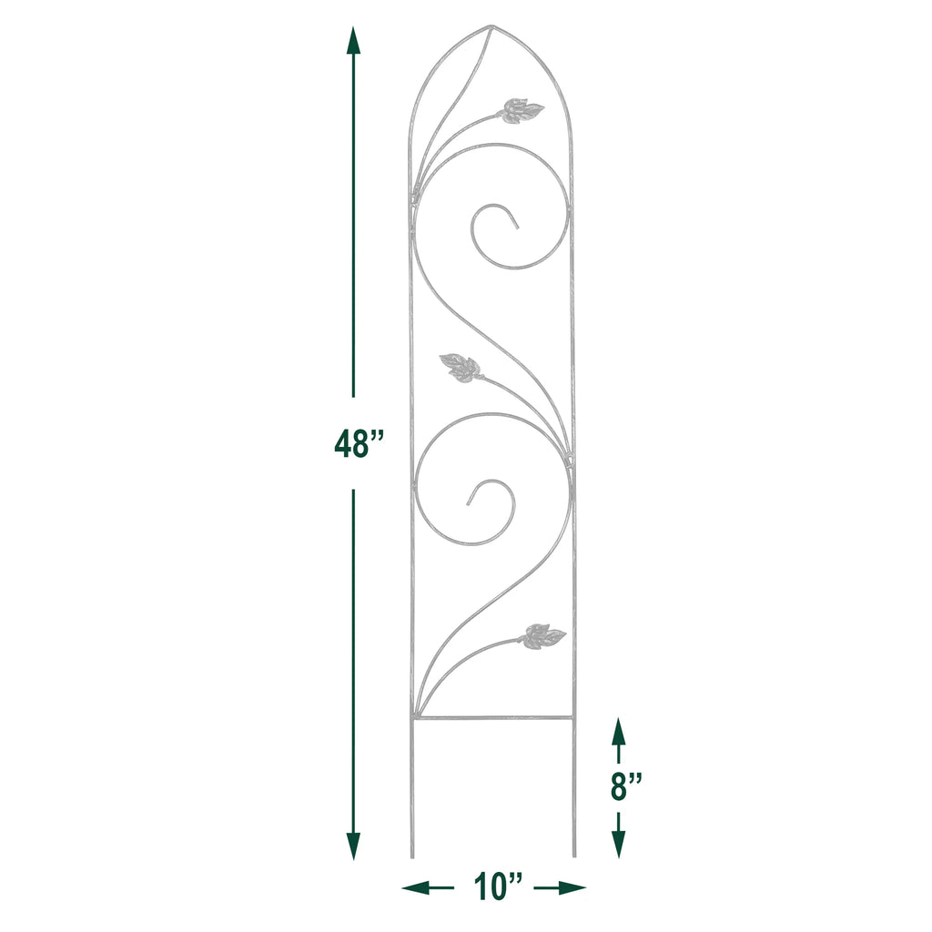 Metal Arched Trellis F5001