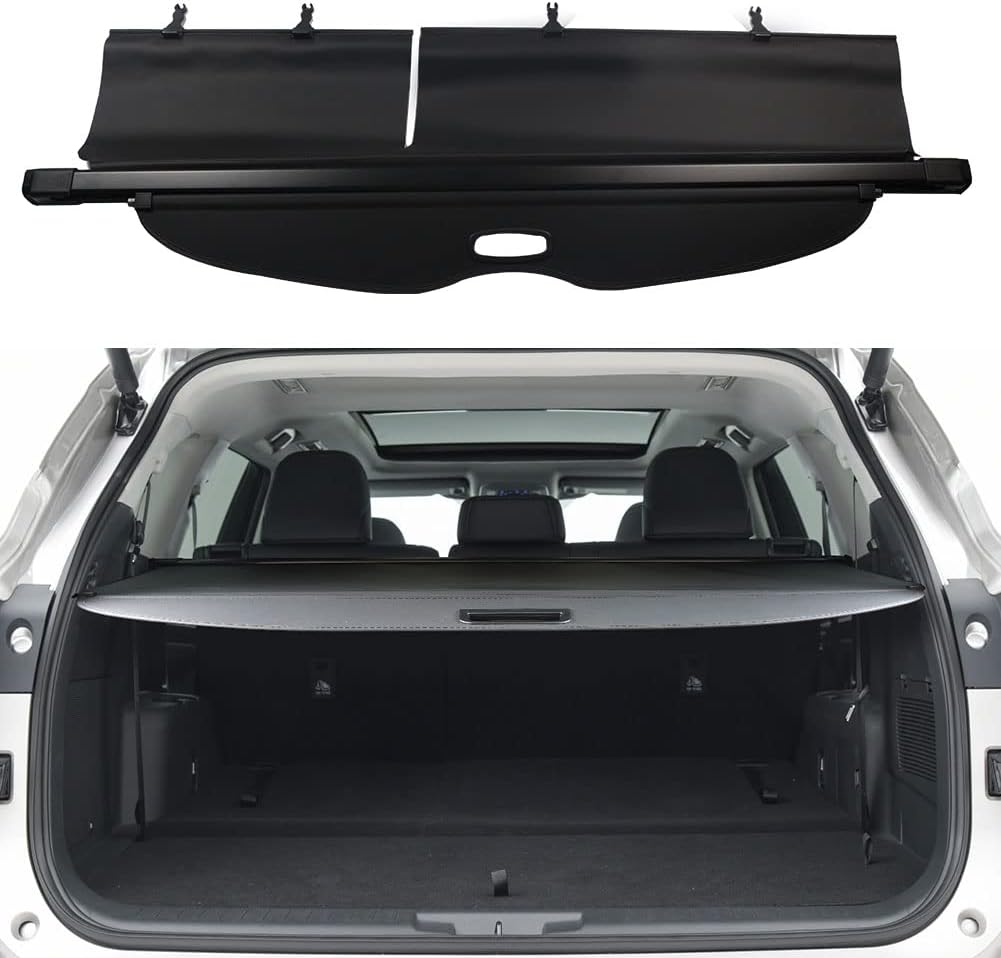 Black Retractable Trunk Shade O621