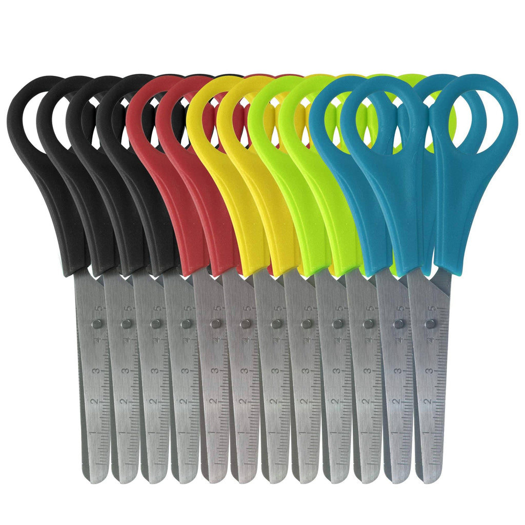 5 inch Blunt Tip Kids Safety Scissors, Bulk Pack D160