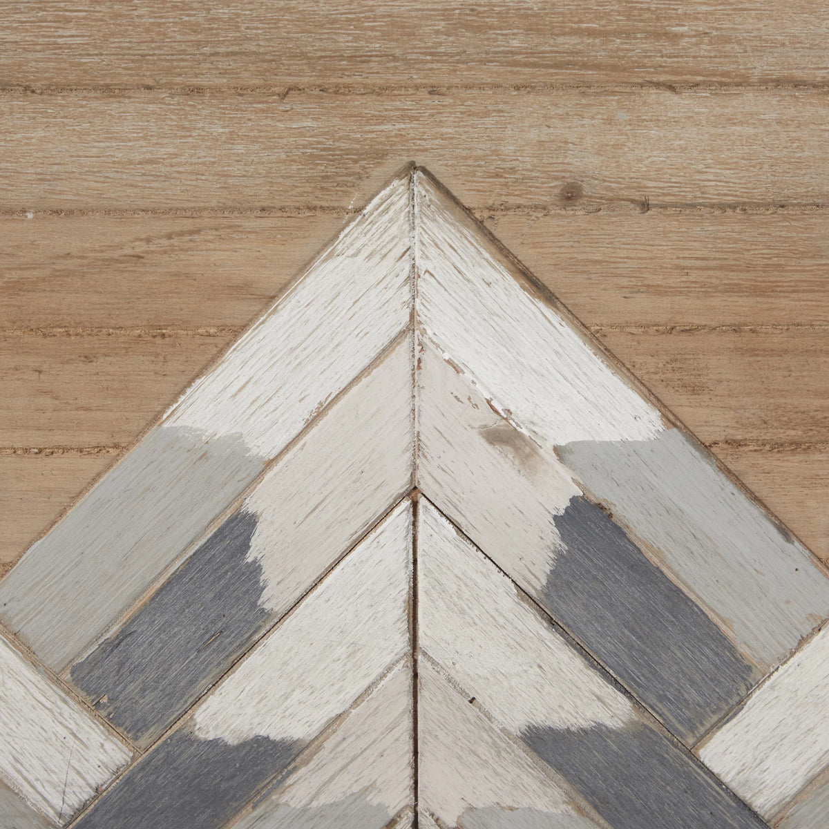 Brown Wood Mountain Geometric Wall Decor K6267