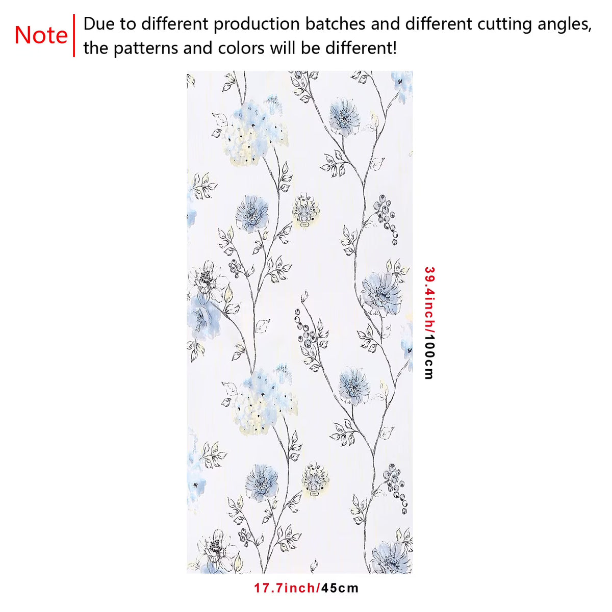 Green Plant Retro Leaf Flower Waterproof Peel And Stick Wallpaper W409698