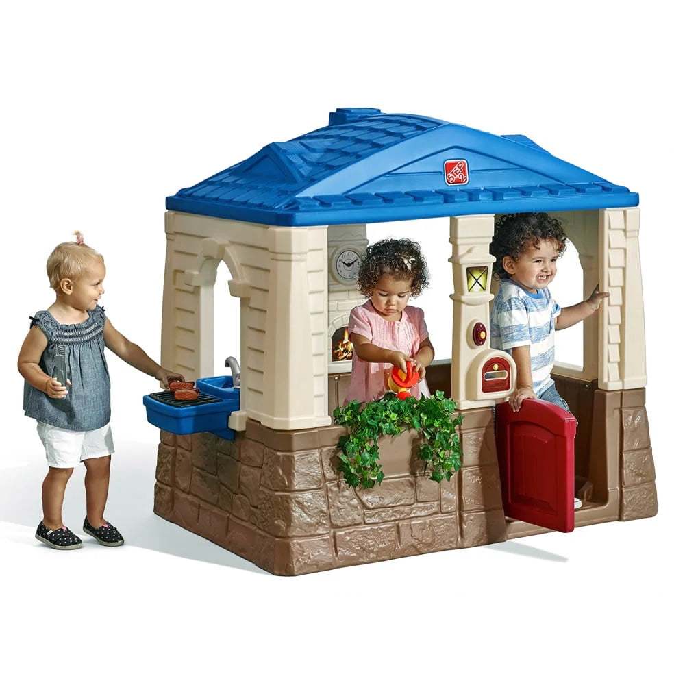 Brown Plastic Kids Playhouse J71748