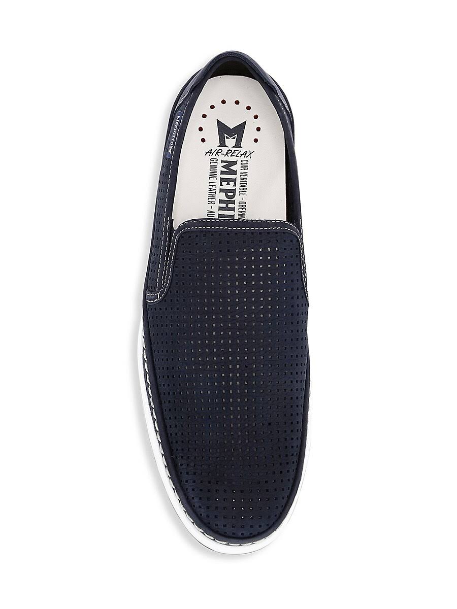 Navy Sportbuck Men&s Perf Shoes Z18211