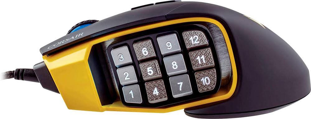 Yellow Optical Gaming Mouse G974943